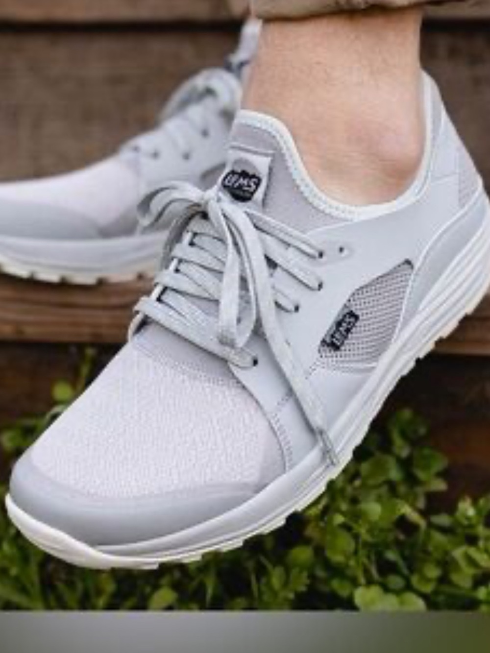 Lems Mesa Glacier Knit Barefoot Sneakers Size 9 Vegan Trail Travel Walking Shoe
